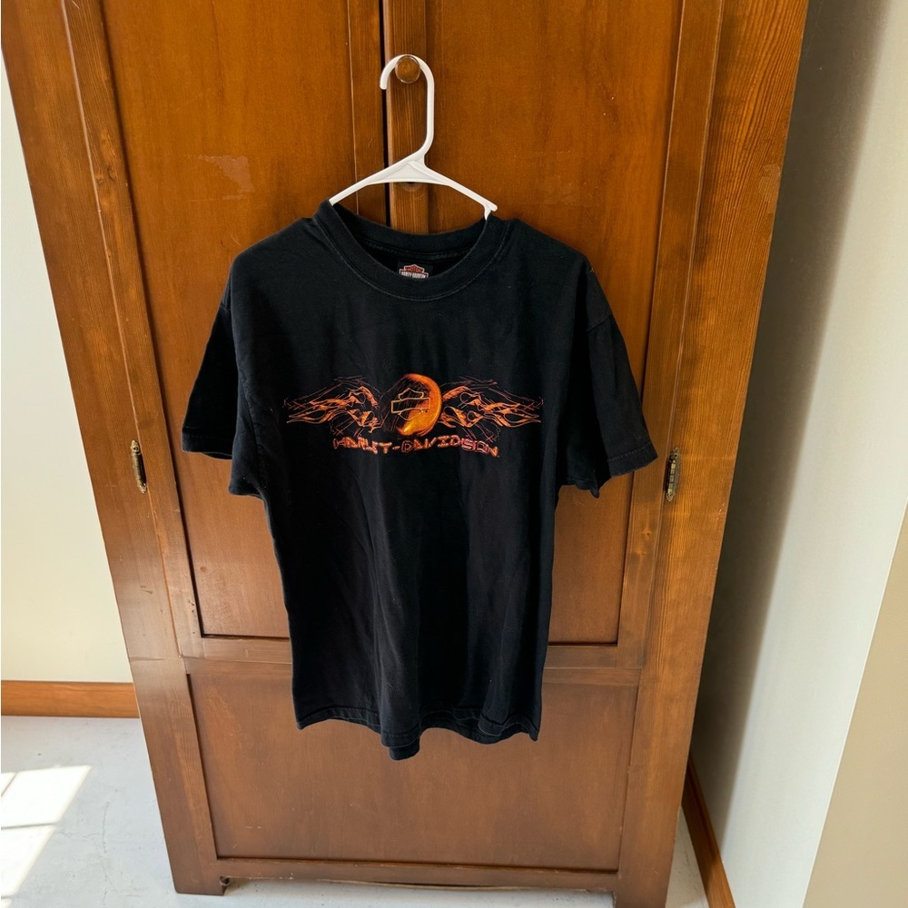 Harley-Davidson mens T shirt Scotts Lewiston Maine large